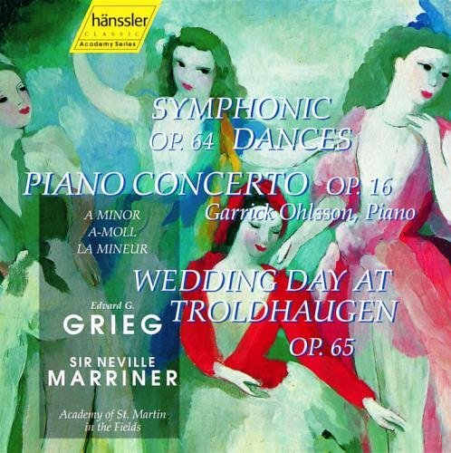 E. Grieg/Symphonic Dances, Op. 64 / Piano Concerto, Op. 16@Marriner